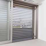 シャッター型ルーバー